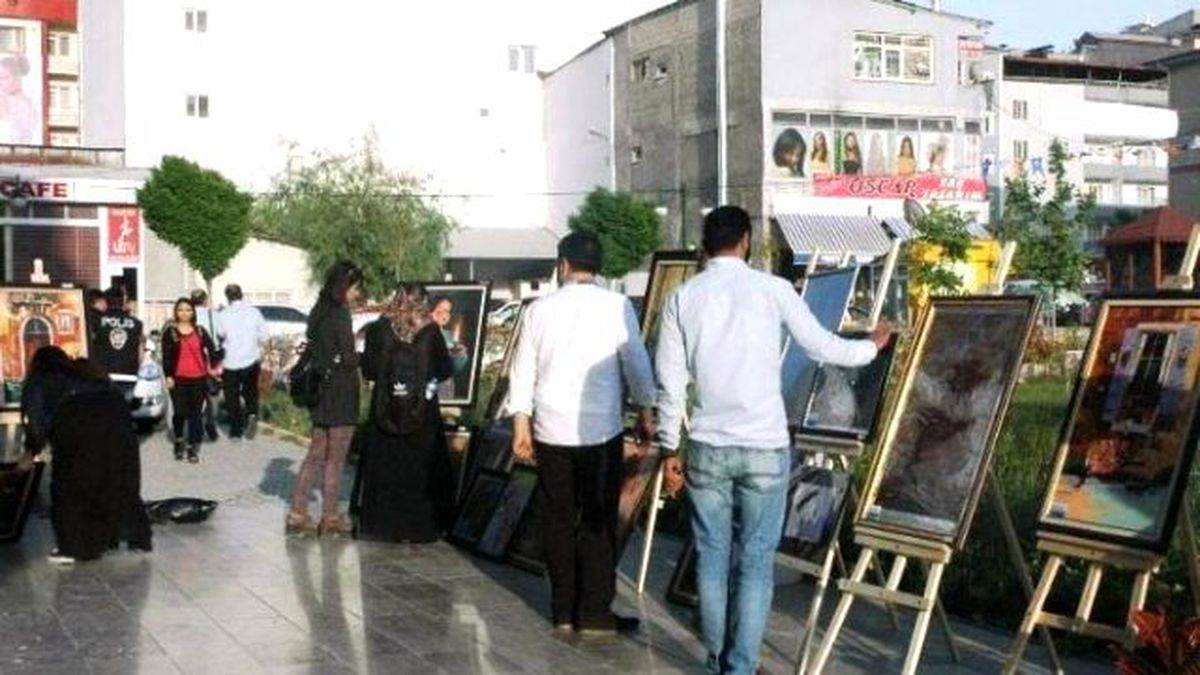 Mavi Kültür Sanat Derneğinin Kuruluş Sergisi