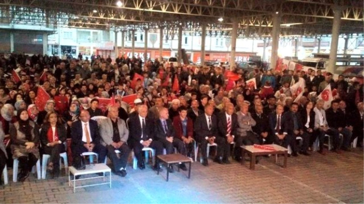 MHP Milletvekili Adayları Mucur İlçesinde Birlik Mesajı Verdi