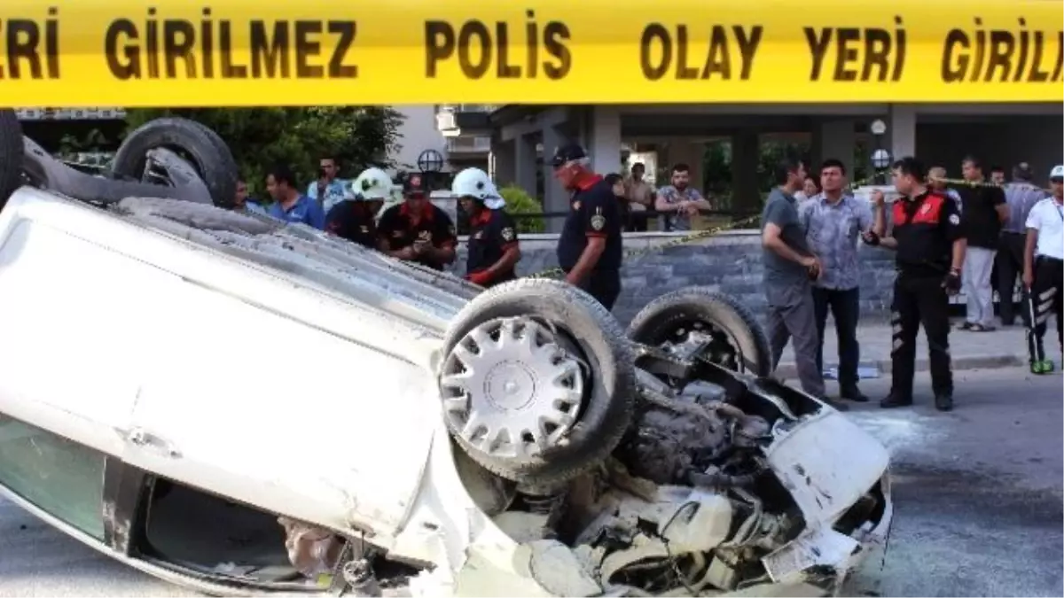 Polisten Kaçarken Kaza Yapan Otomobilden Uzun Namlulu Silah Çıktı