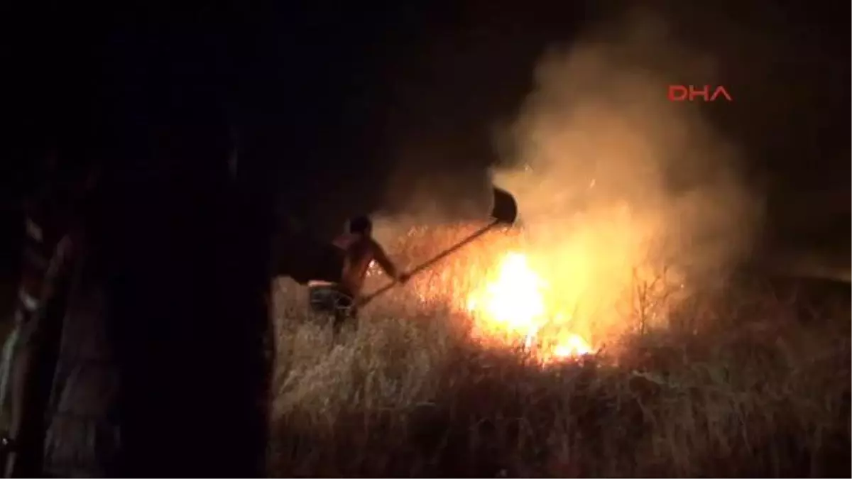 Şanlıurfa - Atış Poligonu Yakınındaki Yangına Toma\'larla Müdahale