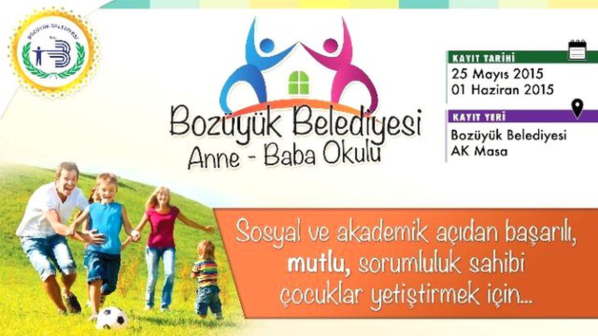 Anne-baba Okulu" Seminerleri Başlıyor
