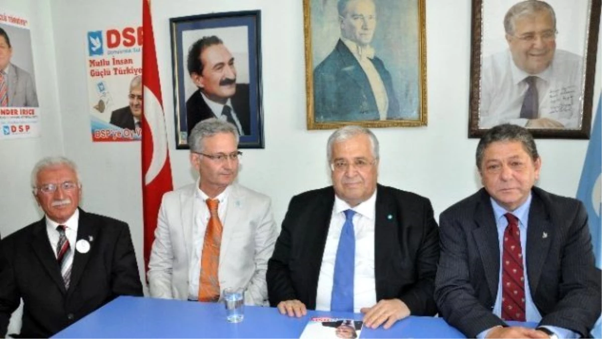 DSP Genel Başkanı Masum Türker Balıkesir\'de