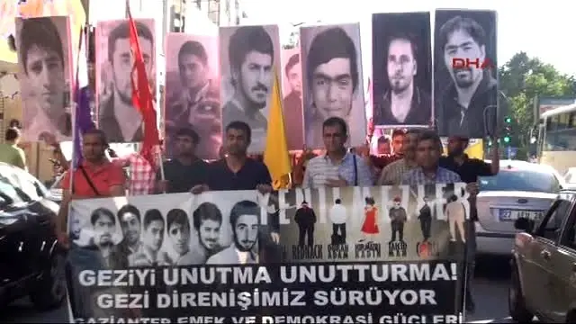 Gaziantep Te Gezi Parki Olaylarinda Olenler Anildi Son Dakika