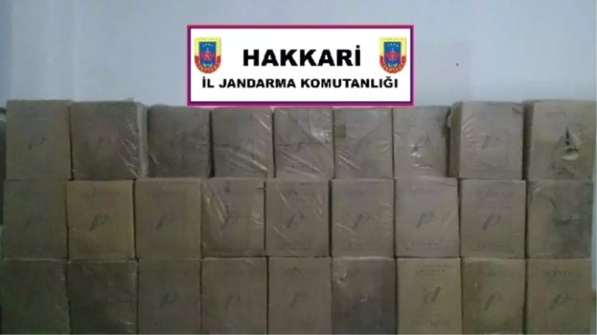 Hakkari\'de Sigara Kaçakçılığı