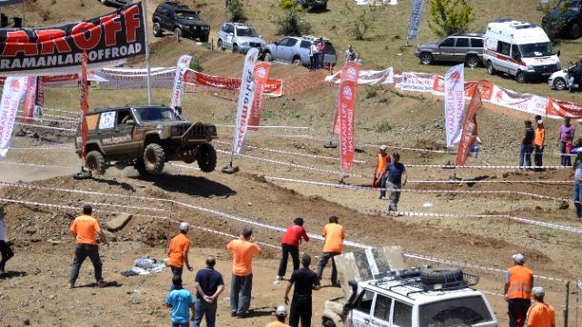 Kahramanmaraş\'ta Off-road Yarışları Nefes Kesti