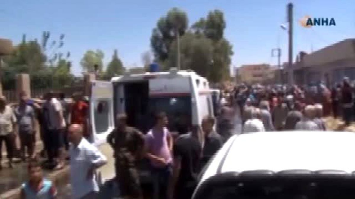 Nusaybin Suriye Kamışlı? da Sağlık Merkezinde Patlama: 25 Ölü, Çok Sayıda Yaralı