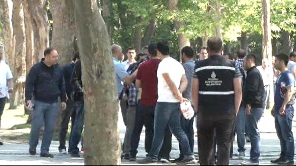 Polisten Gazeteciye Tokat