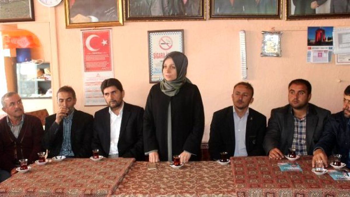 Ak Partili Aday Usta Derbent\'te Seçim Çalışmalarını Sürdürdü