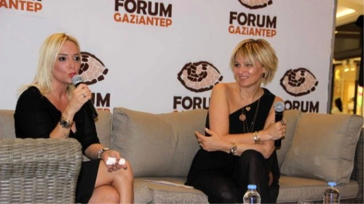 Ayşe Arman ve Saba Tümer Yaşam Sırlarını Forum Gaziantep\'te Anlattı