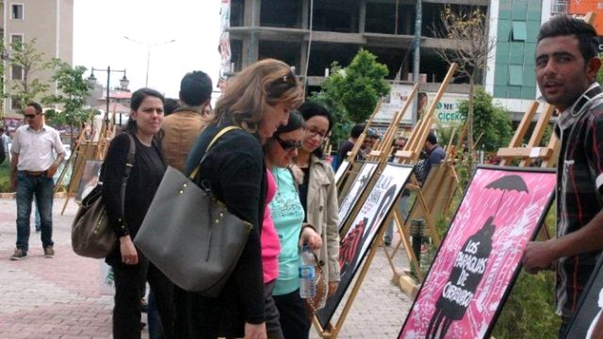 Bostaniçi Mesleki ve Teknik Anadolu Lisesi\'nden Resim Sergi