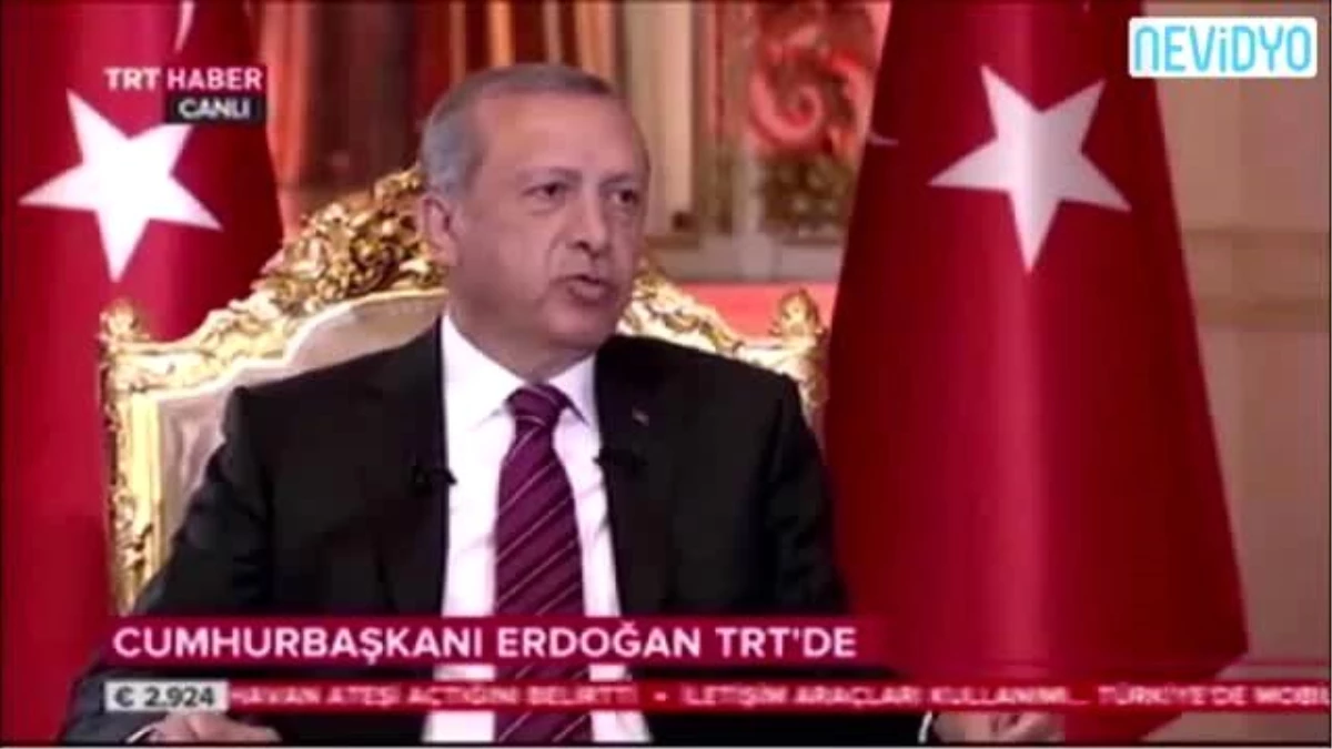 Cumhurbaşkanı Erdoğan Canlı Yayında Meydan Okudu