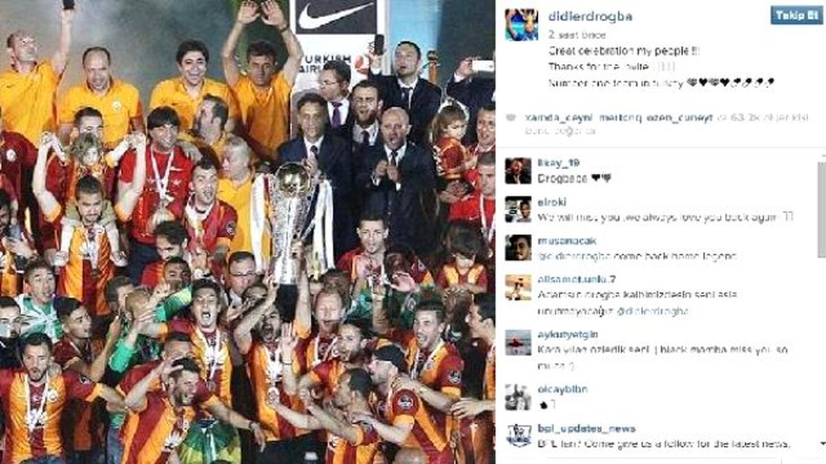 Drogba\'dan Galatasaray Mesajı