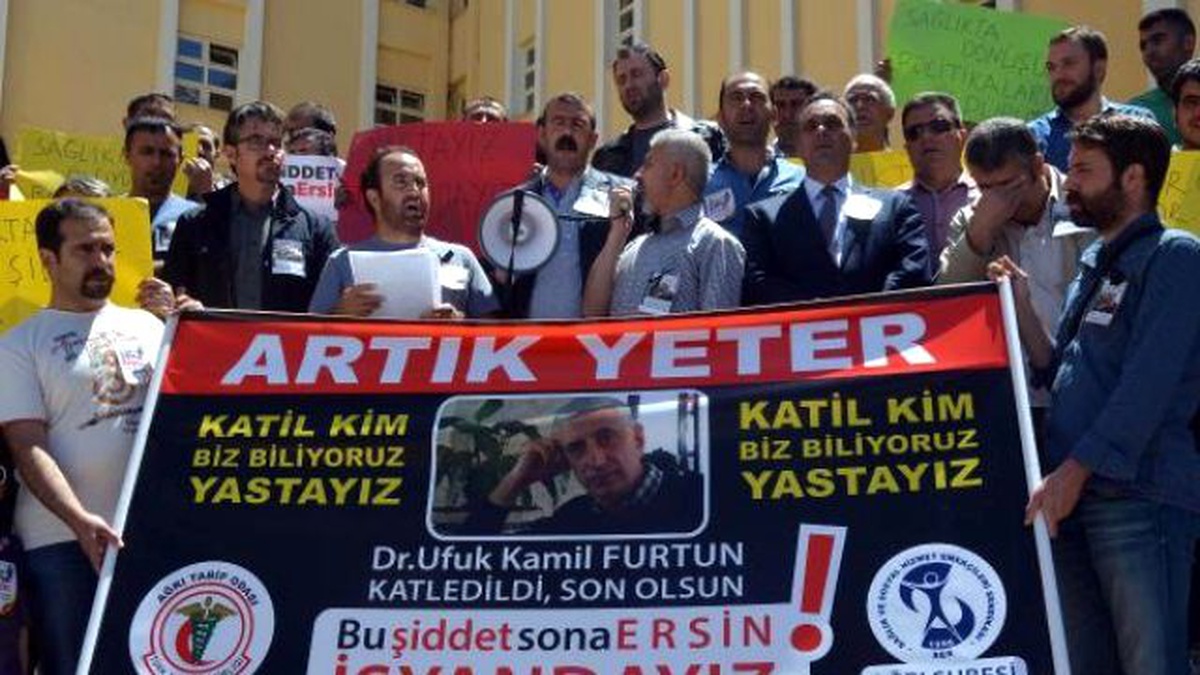 Erzurum ve Ağrı\'da Dr. Furtun\'un Öldürülmesine Tepki