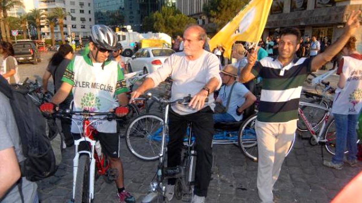 Gezi Olaylarının 2\'nci Yıldönümünde İzmir\'de Protesto Eylemi