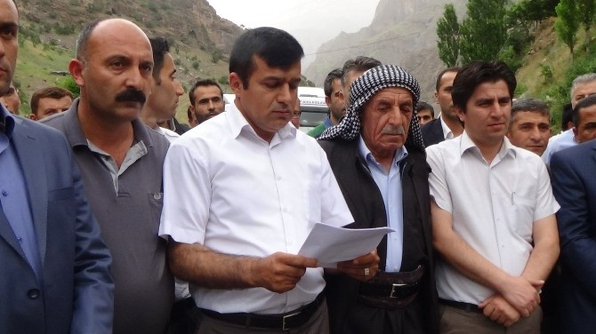 Hakkari-çukurca Karayolunda Bariyer Eylemi