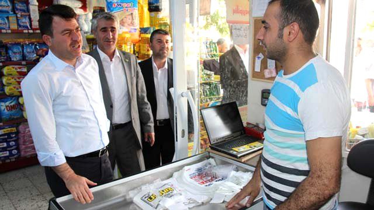 HÜDA PAR, Esnaf Ziyaretini Sürdürüyor