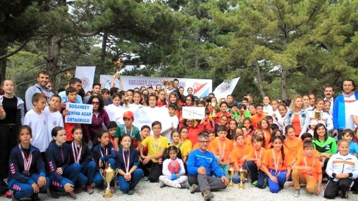 Karaman\'da Okullar Arası Türkiye Oryantiring Şampiyonası Sona Erdi