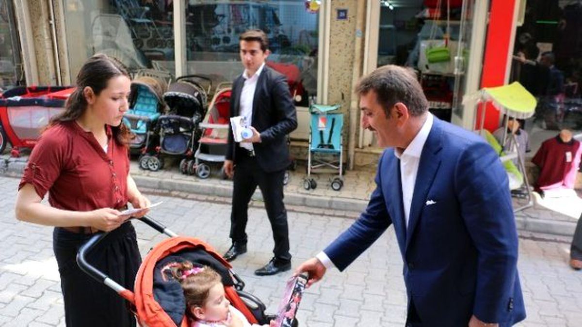 Köktaş\'tan İlkadım ve Ladik\'te Seçim Çalışması