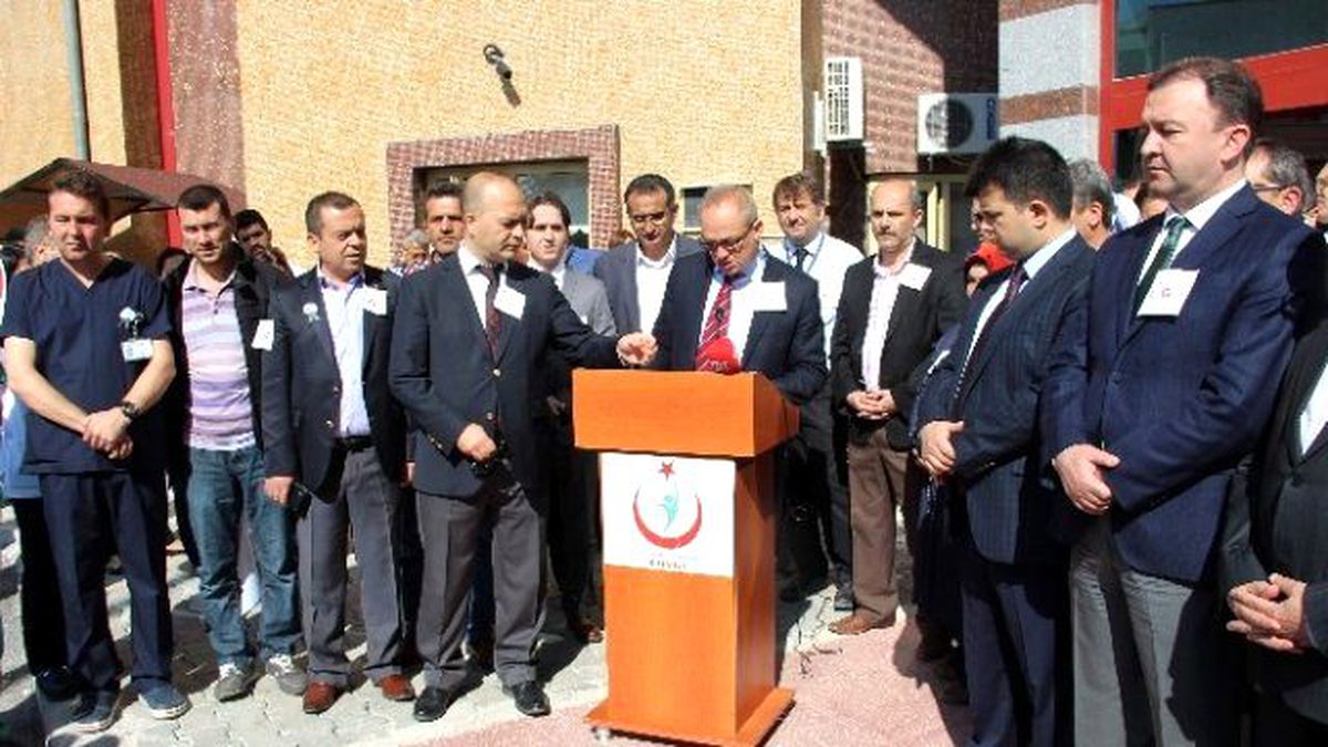 Kütahya\'da Doktorlardan Sağlıkta Şiddete Tepki
