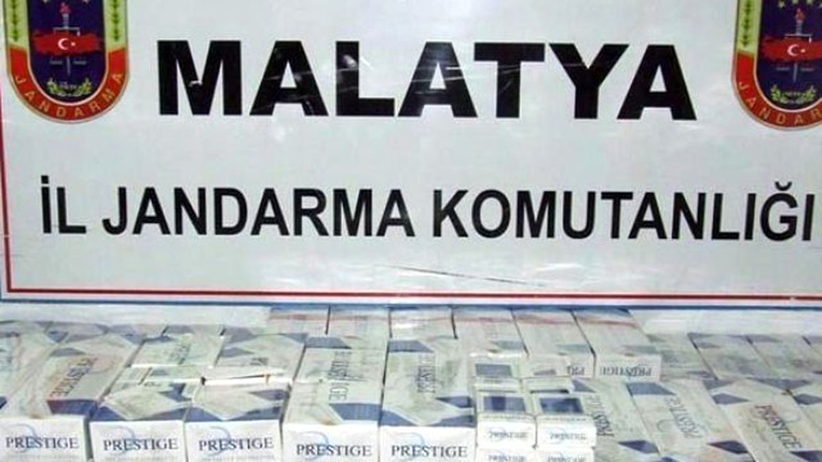 Malatya\'da Jandarmadan Uyuşturucu ve Kaçak Sigara Operasyonu