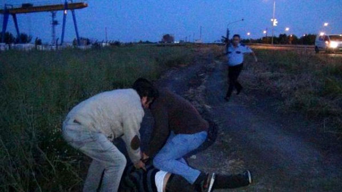 Mazot Hırsızları Kovalamacada Yakalandı