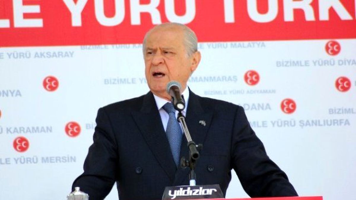 MHP Lideri Bahçeli Edirne\'de