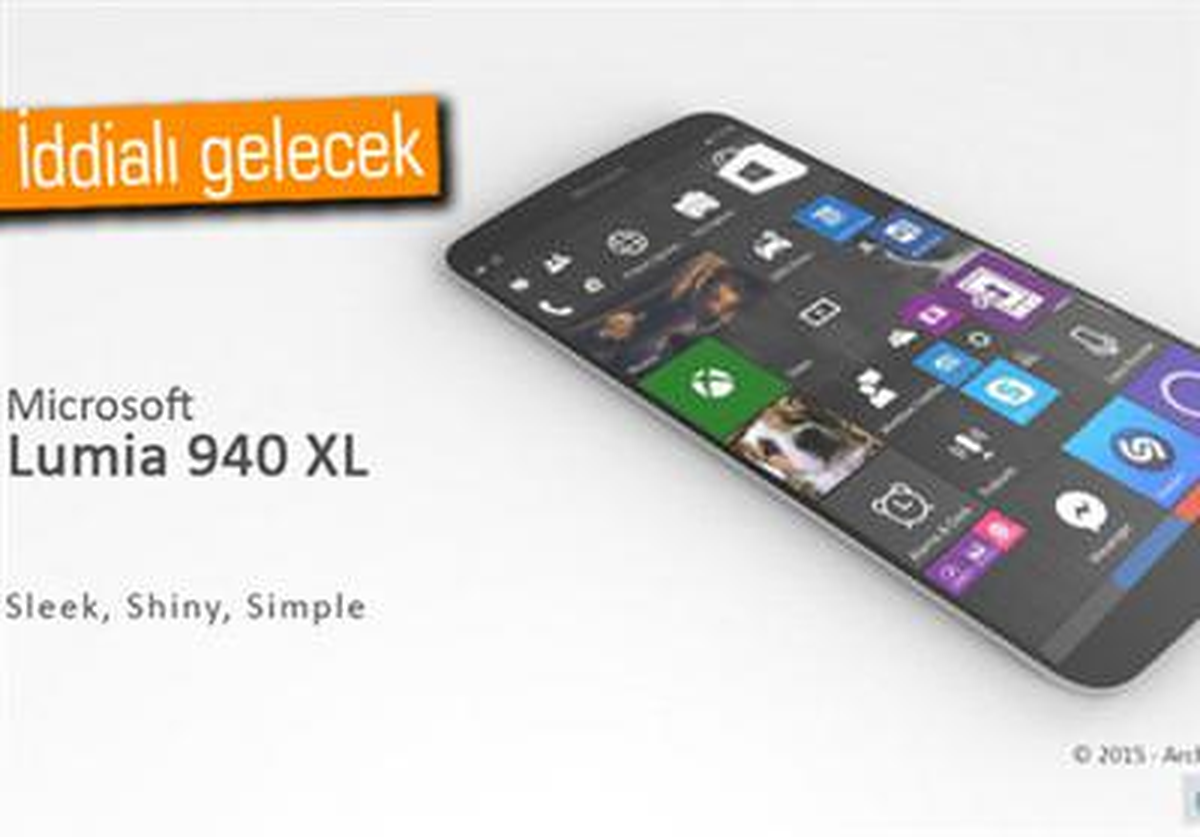 Microsoft\'un Yeni Amiral Gemisi Lumia 940 Xl\'nin Özellikleri Sızdı
