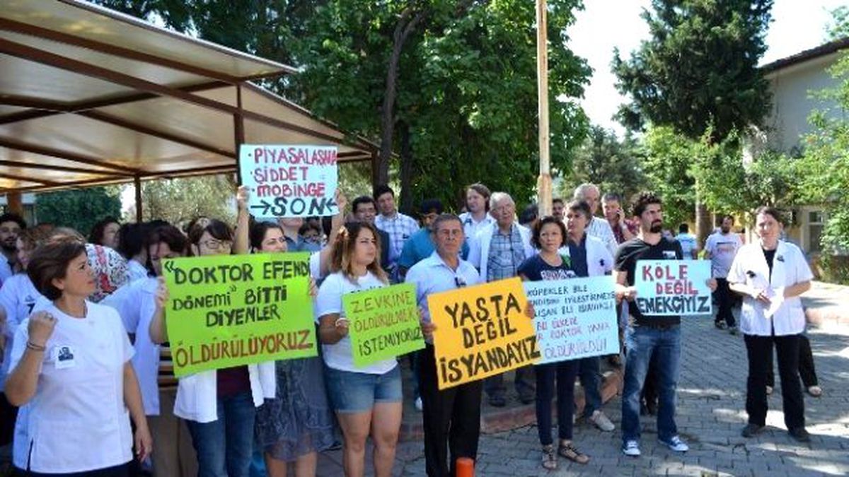Ortaca Devlet Hastanesi\'nde Hekimler İş Bıraktı