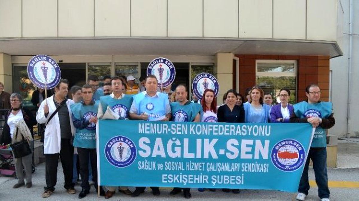 Sağlık Sen de Şiddete Tepki Gösterdi