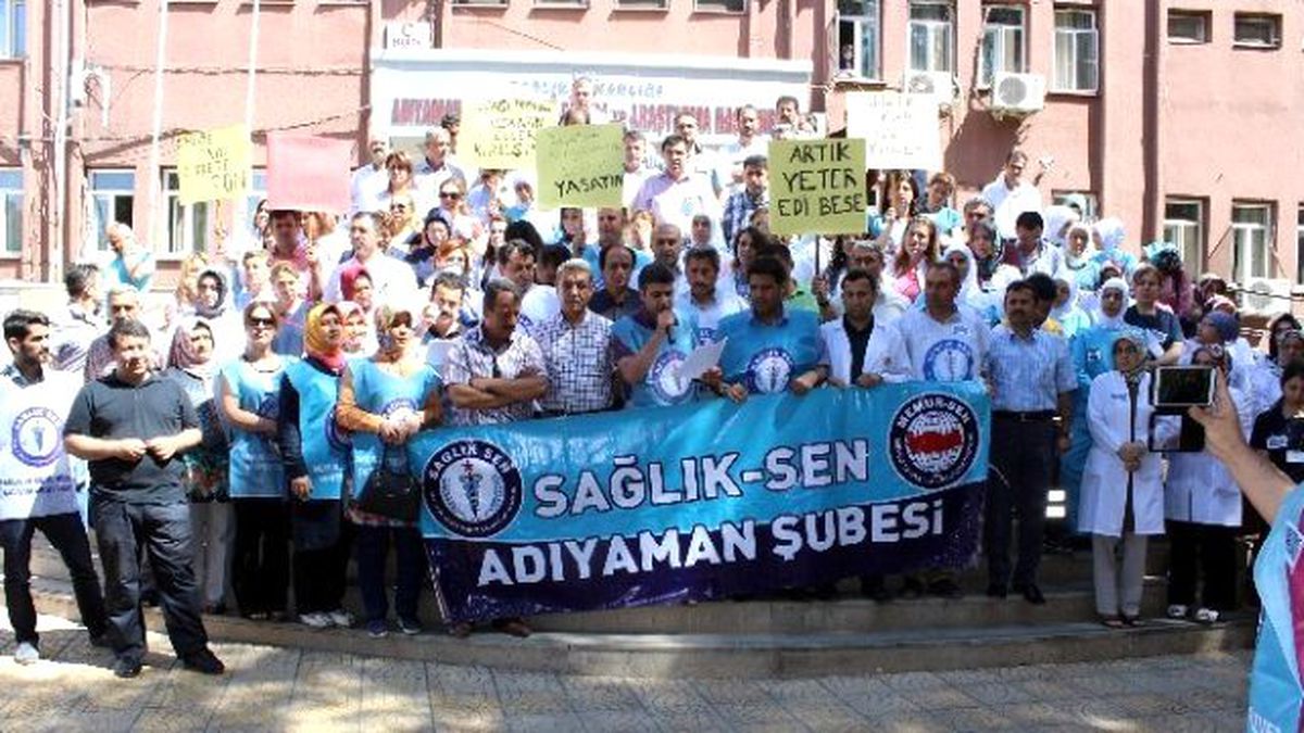 Sağlık-sen\'den Protesto