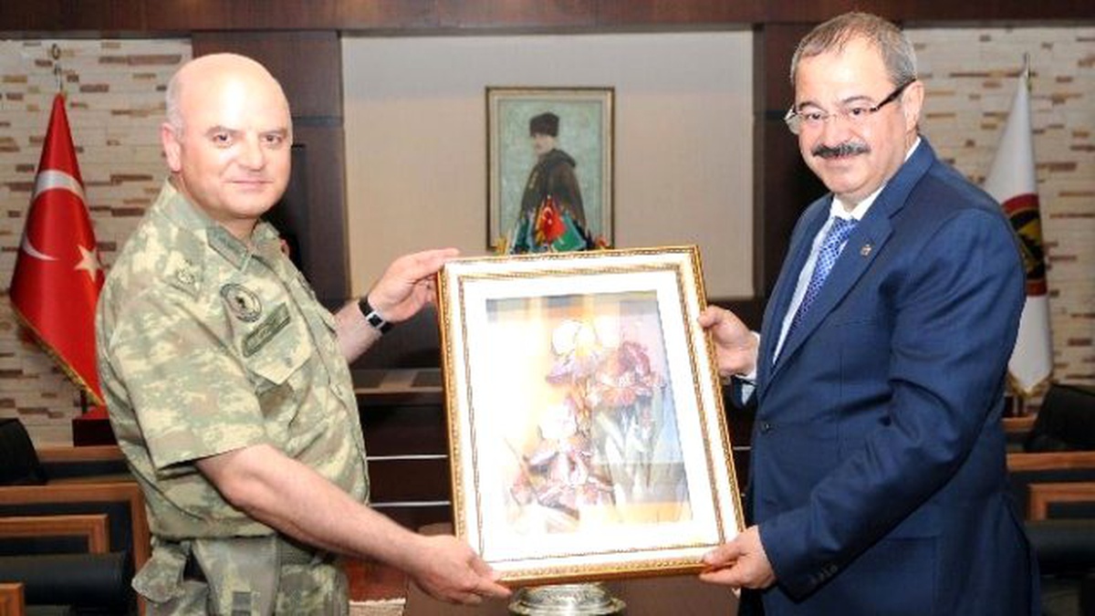 Tuğgeneral Cemalettin Doğan Gso\'yu Ziyaret Etti