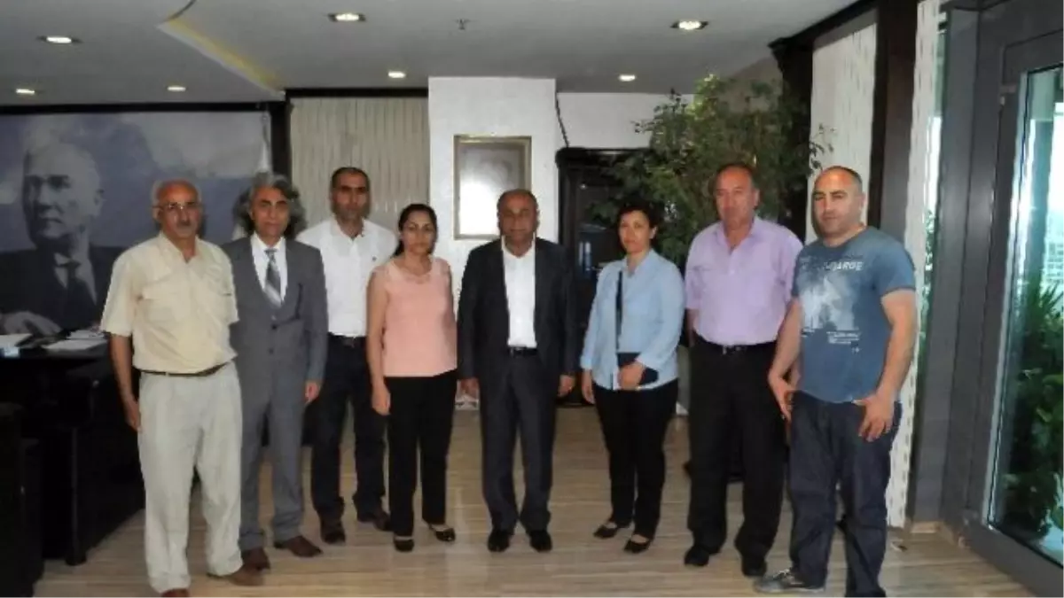 Varto-der\'in Yeni Yönetiminden Başkan Arslan\'a Ziyaret