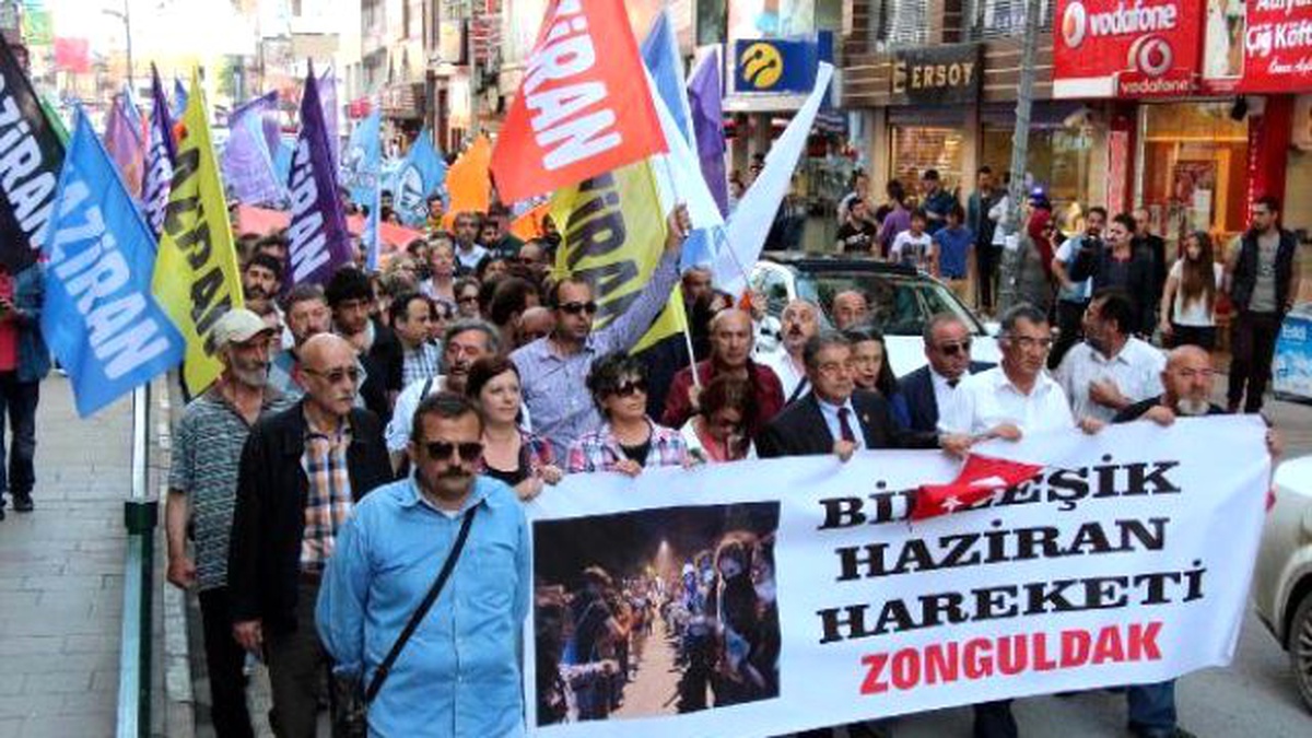 Zonguldak\'ta, \'Gezi\' Yürüyüşü