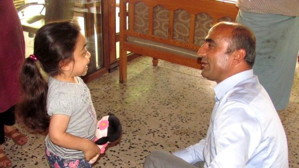7 Yaşındaki Mps Hastası Senanur Başkan Özdemir\'den Salıncak İstedi