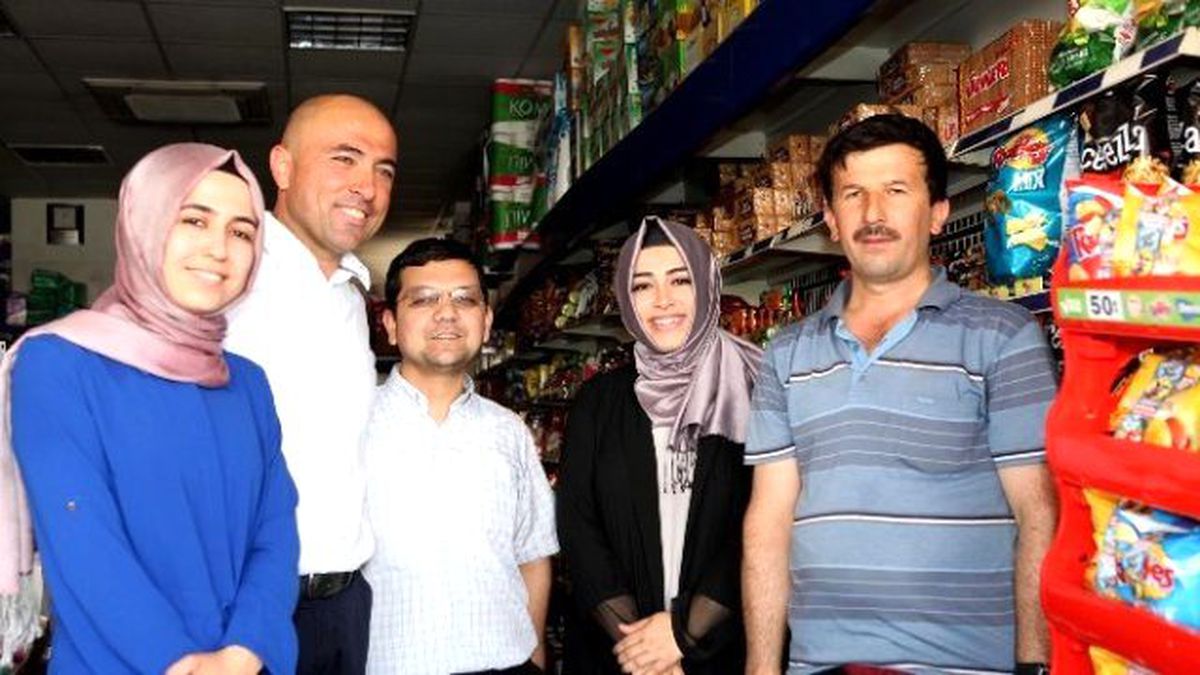 Ak Part\'ili Çelik, Esnaf Ziyaretlerini Sürdürdü