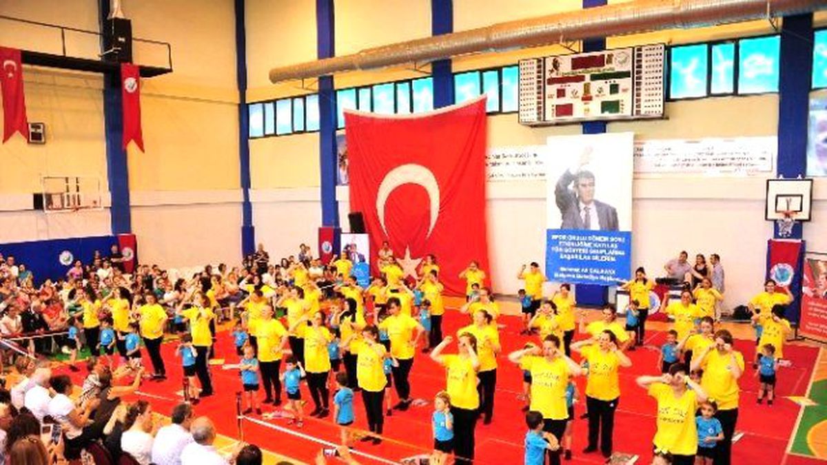 Balçova\'da Spor Okullarına Unutulmaz Final
