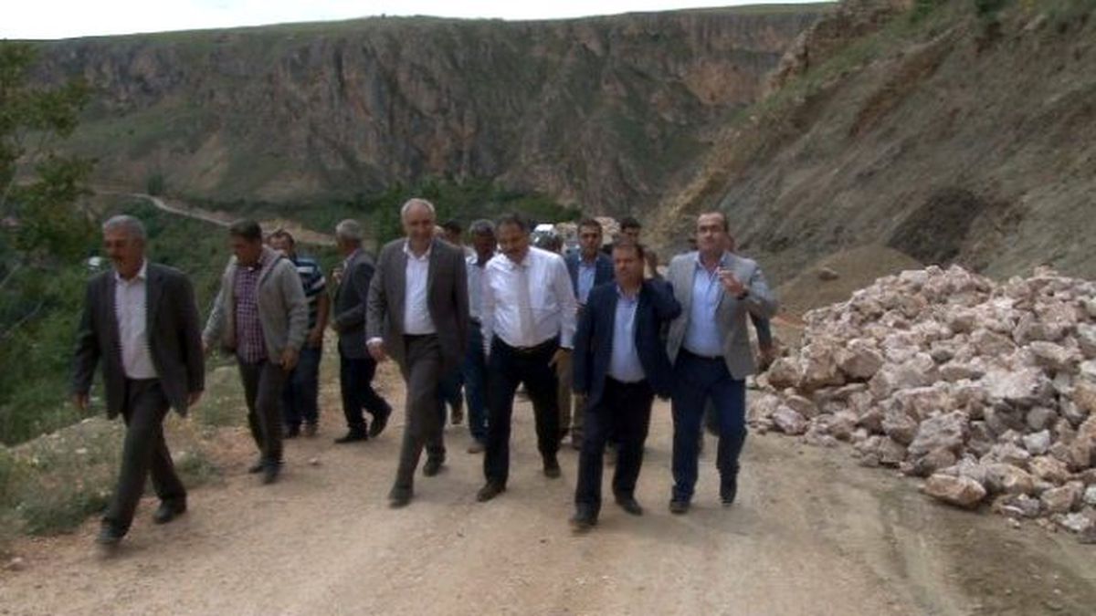 Başkan Çakır ve Kahtalı, Darende\'yi Ziyaret Etti