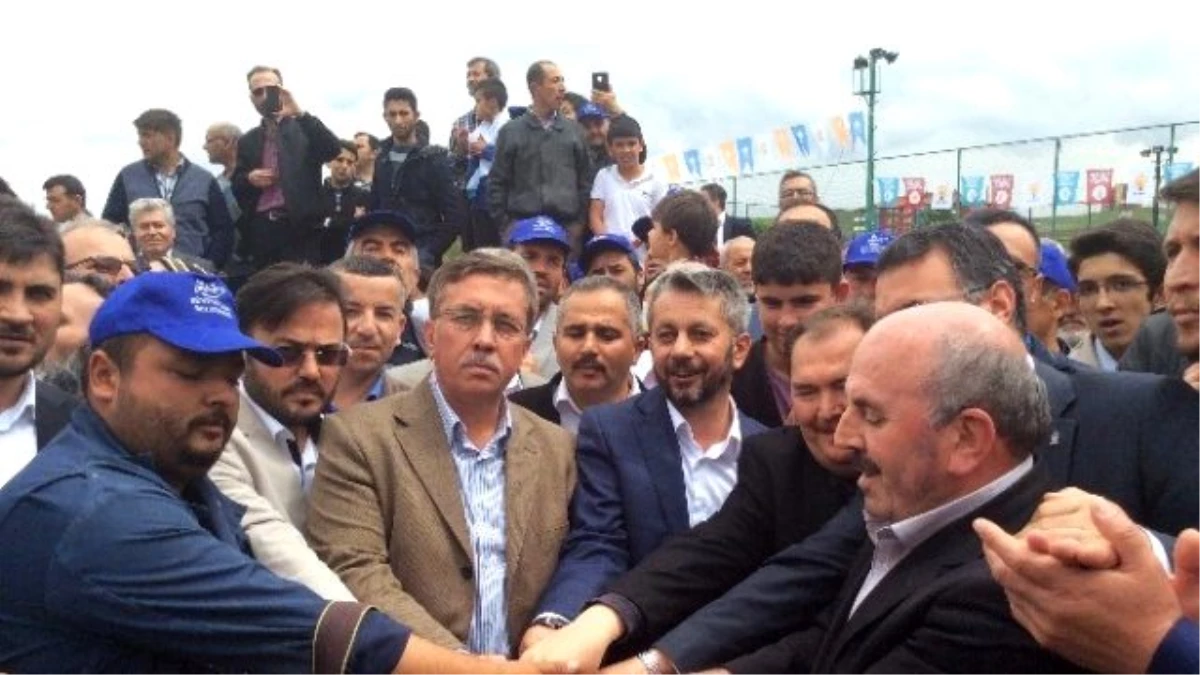 Başkan Selçuk Çetin, Saray Merkez Camii Temelini Attı