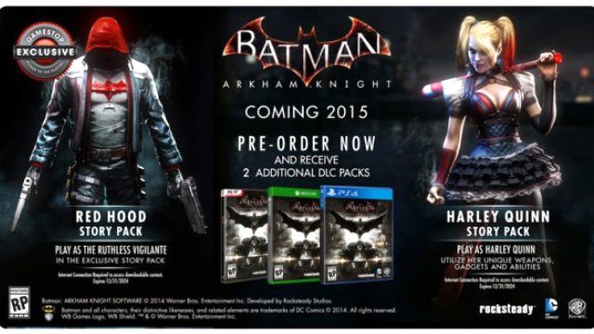 Batman Arkham Knight Redhood Oynanış Videosu