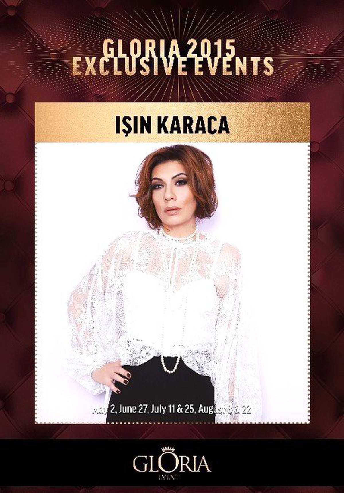 Glorıa\'nın Etkinlikleri Bu Yaz da Göz Dolduruyor