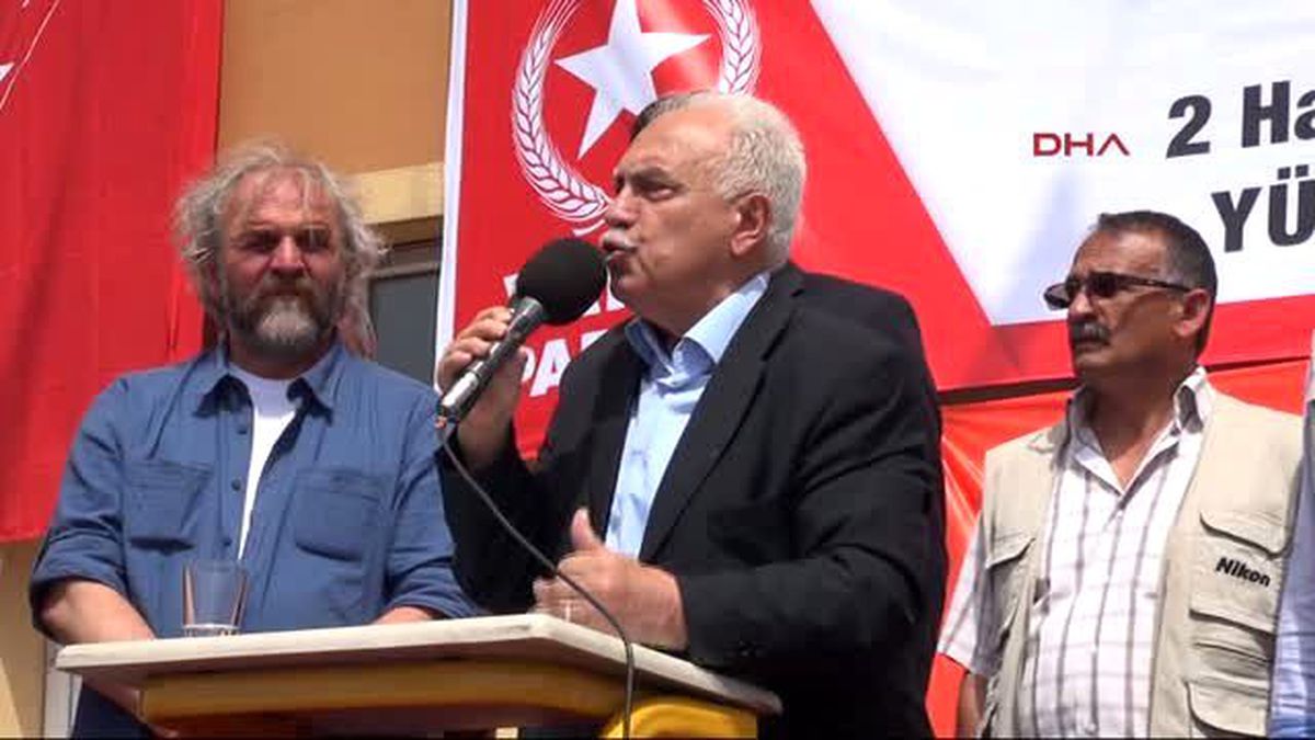 Hakkari Vatan Partisi Lideri Perinçek, Yüksekova Mitinginde Konuştu Bölünürsek Köle Oluruz Aktüel