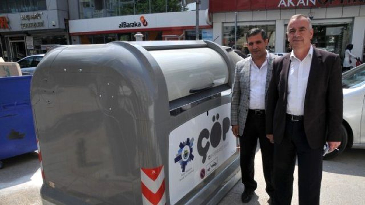 İnegöl Mahallelerine Çöp Konteynırı