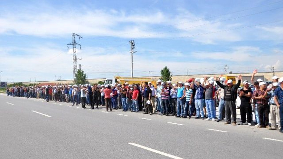 İnönü Ford Otosan Çalışanlarına Gölcüklü İşçilerden Destek
