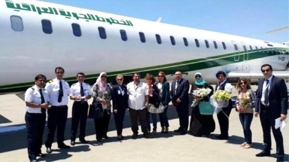 Irak Havayolları\'nın Antalya- Bağdat Uçuşları Başladı
