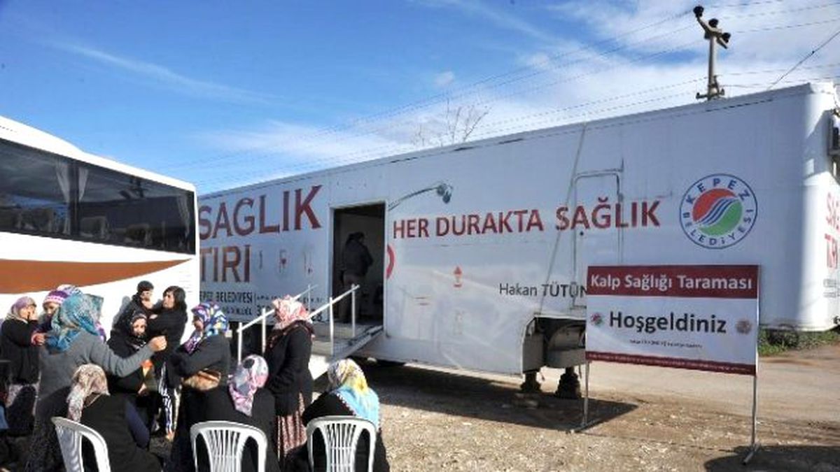 Kepez\'de Sağlık Hizmetleri Devam Ediyor