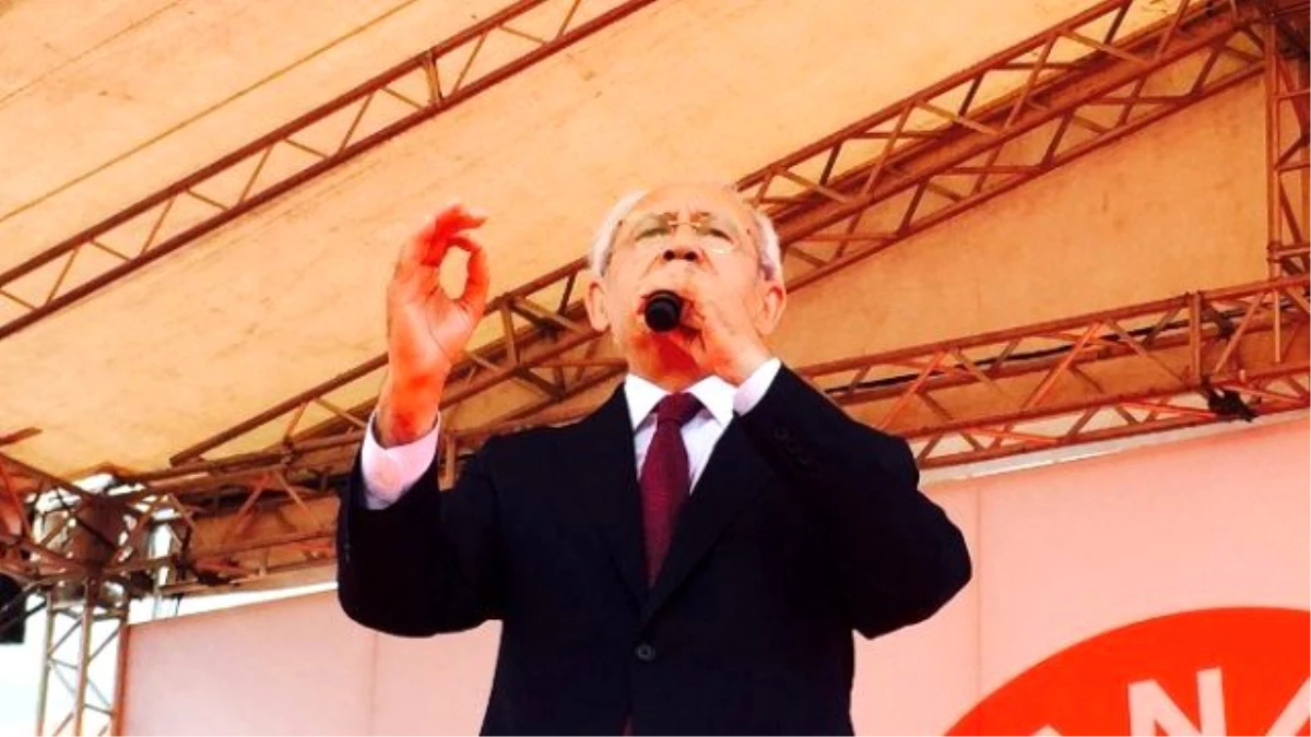 Kılıçdaroğlu, Sultangazi\'de Halka Seslendi