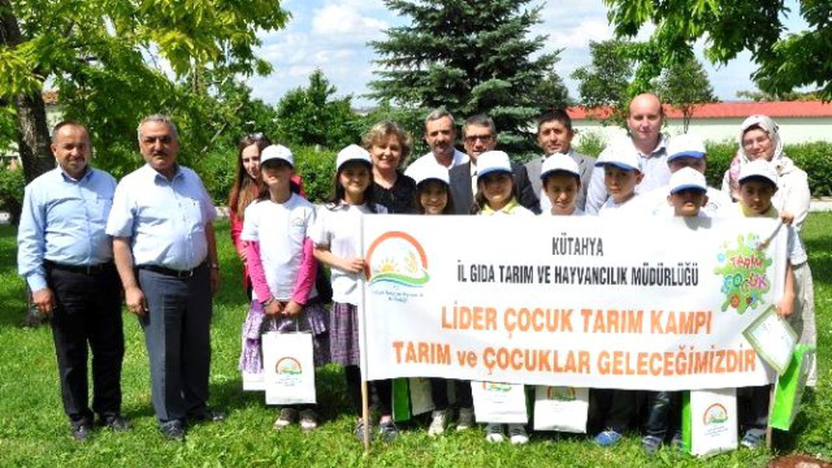 Lider Çocuk Tarım Kampı Başladı