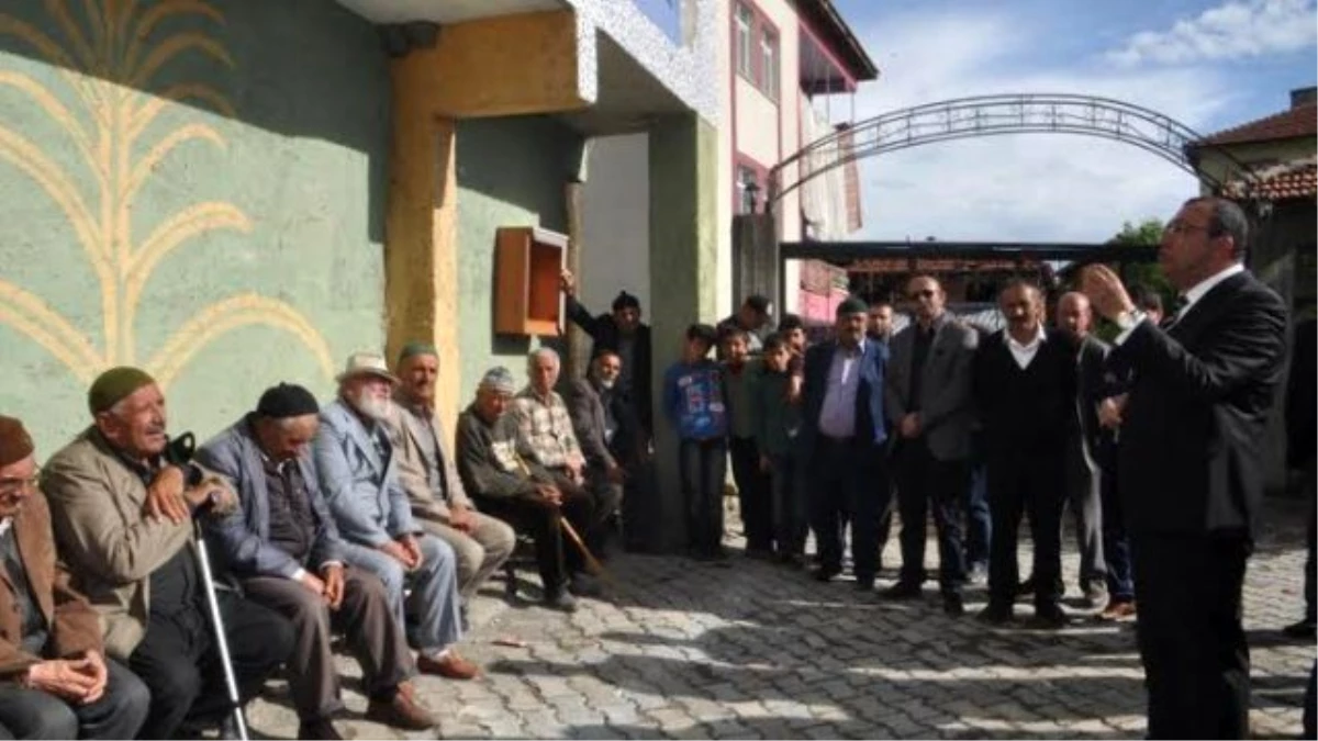 MHP\'nin Osmancık\'ta köy ziyaretleri
