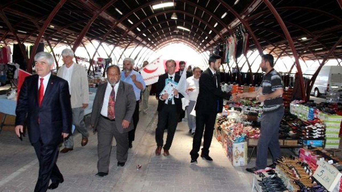 Milli İttifak Adayları Beyazşehir ve İldem Esnafını Gezdi