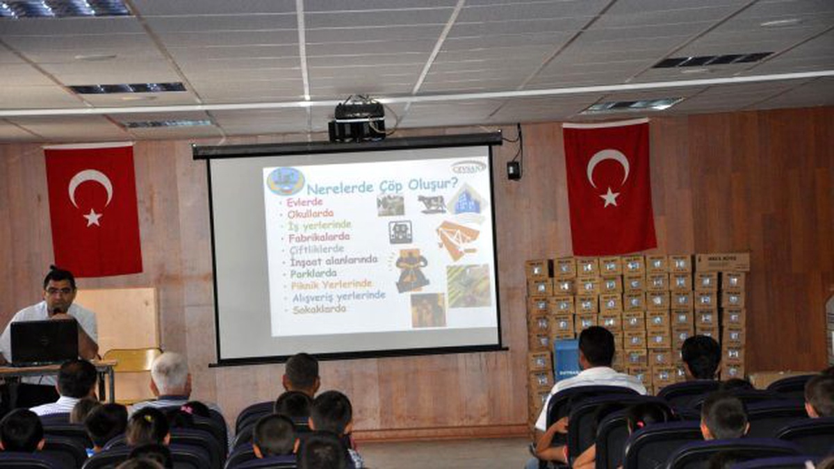 Okullarda Temizlik Bilinci Eğitimleri Veriliyor